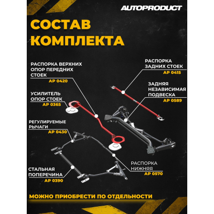 Платформа STREET –ВАЗ КАЛИНА ГРАНТА ДАТСУН после 2013 г.в. 1117-19, 2190-94, ON-DO, MI-DO