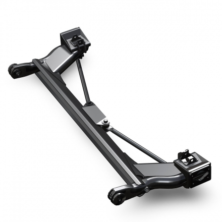 Рычаг задний в сборе, РАЛЛИ (с растяжками) 