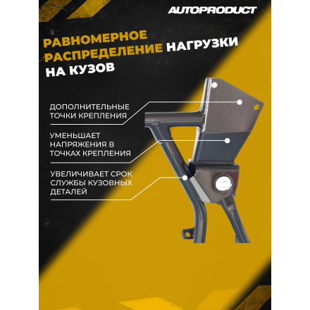 Подрамник с рычагами – Гранта, Калина 1