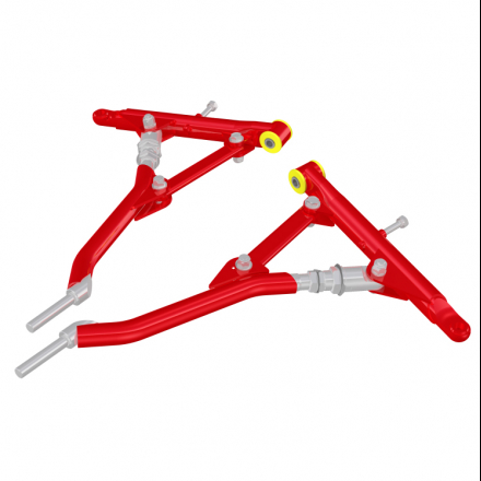 Рычаги регулируемые передние под увеличенную колею +70, ПУ