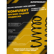 Комплект задних пружин HYUNDAI ACCENT IV, HYUNDAI SOLARIS