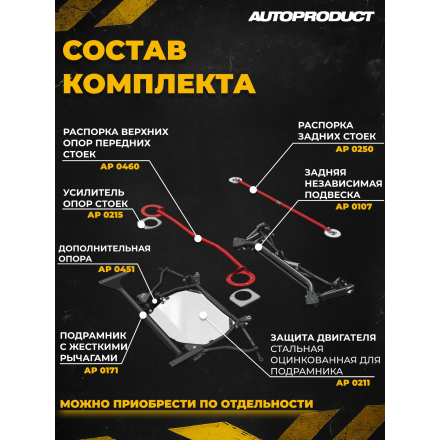 Платформа STREET – ВАЗ 2110-12, ПРИОРА 2170-71,  