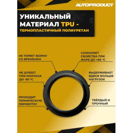 Комплект прокладок изолирующих передние пружины Vesta, Granta FL