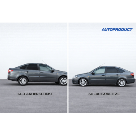 Комплект: Пружины передние + задние -50 ВАЗ КАЛИНА, ГРАНТА, Приора (Серия DRIVE)