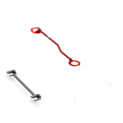 Комплект: Распорка передняя + поперечина (усиление передка кузова) ВАЗ КАЛИНА, ГРАНТА, DATSUN