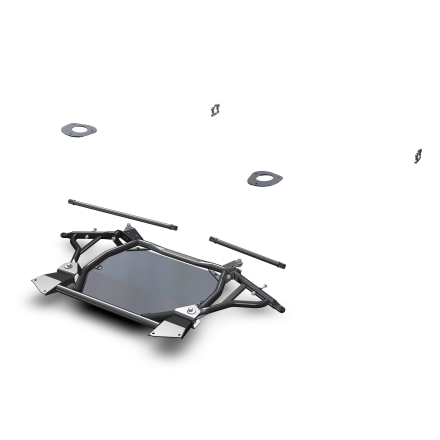 Комплект увеличения колеи +40мм без ЗНП до 2013г LADA Granta, Kalina, Kalina 2, Datsun(ON-DO,MI-DO).