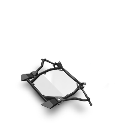 Комплект: Подрамник с рычагами + защита (усиление передка кузова) ВАЗ САМАРА