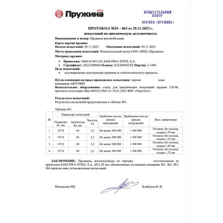 Пружина передняя холодной навивки ВАЗ ПРИОРА, 2004 г. ОЕМ 2170-2902712 (компл.)