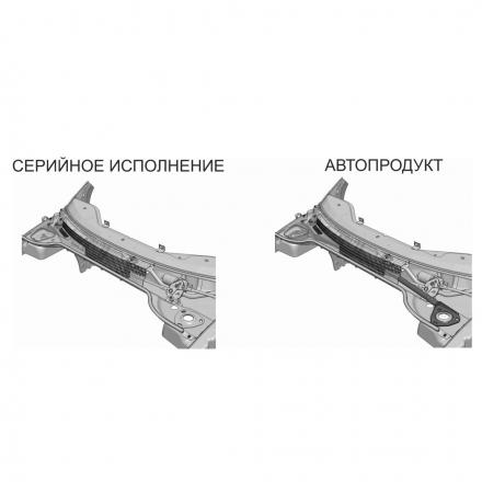 Скрытая распорка передних стоек – Лада Веста